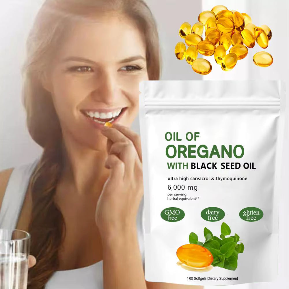 Aceite De Orégano 6000 Mg 60 capsulas