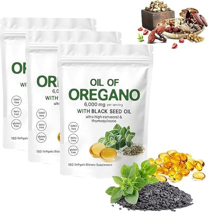 Aceite De Orégano 6000 Mg 60 capsulas